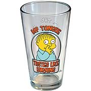Simpsons Ralph Wiggum Tongue Tastes Like Burning Pint Glass
